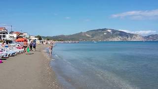 The Landing at ZakynthosZante Airport  Seen From Laganas [upl. by Ttelrahc]