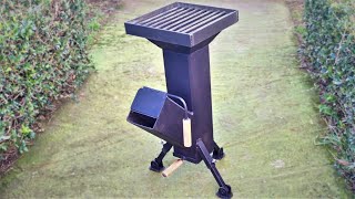 The Best Homemade Rocket Stove [upl. by Dulla137]