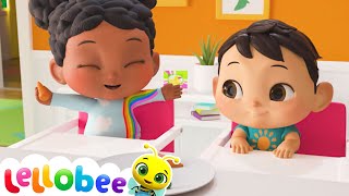 Yummy Food Song  Favorite Snacks  Nursery Rhymes with Subtitles [upl. by Dosia466]