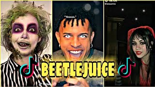 Beetlejuiceyes Say My Name TIKTOK trend compilation [upl. by Akemahs]