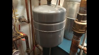 Checking Your Residential Boiler Part 2 Expansion Tanks [upl. by Baskett]