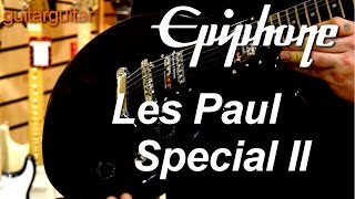 Epiphone  Les Paul Special II [upl. by Cleodell]