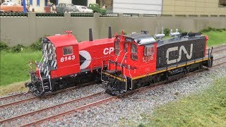 Rapido HO Scale SW1200RS Locomotive  CN CP [upl. by Farnsworth790]