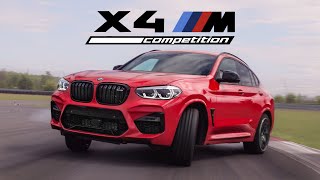 2020 BMW X4M Competition Review  Track Monster [upl. by Starinsky369]