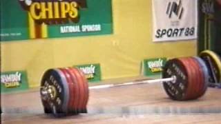 Leonid Taranenko world record 266kg clean and jerkWMV [upl. by Enyahs]