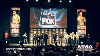 UFC on FOX Velasquez vs JDS Complete WeighIns  FaceOffs unedited [upl. by Funda]