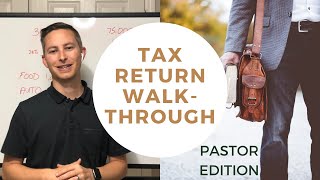 How to do taxes Form 1040  Pastor Taxes Edition [upl. by Enrico677]