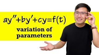 Variation of Parameters introduction amp idea [upl. by Devinne]