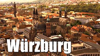 Würzburg Bavaria  the old town and other sights [upl. by Lottie790]