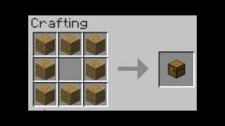 Minecraft How to craft everything Part 1 [upl. by Casi]