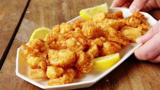 Beer Battered Shrimp Recipe [upl. by Airdnalahs]