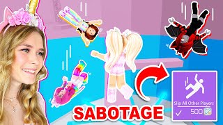 I SABOTAGED EVERYONE In The SERVER In Tower Of Hell Roblox [upl. by Oberheim295]