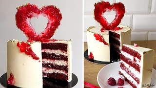 VÖRÖS BÁRSONY torta ❤️ Red velvet cake  BebePiskóta [upl. by Lester200]