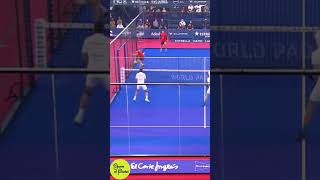 Perfect Padel Lob and Finish [upl. by Chubb]