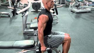 Seated Dumbbell Curl [upl. by London355]