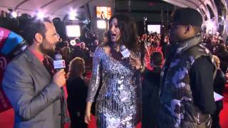 Bleona Qereti Red Carpet Interview  Coca Cola Red Carpet LIVE the 2012 AMAs [upl. by Antipas]