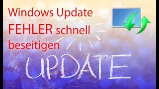 Fehler beim installieren von Windows Updates  schnelle Abhilfe möglich [upl. by Akehsal]