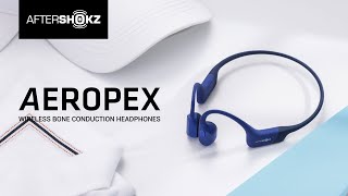 AfterShokz Aeropex  Redefine Sports Headphones [upl. by Anelrihs985]