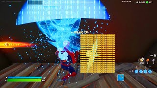 BEST FORTNITE XP GLITCH 100000 XP Per Second [upl. by Dhiman]