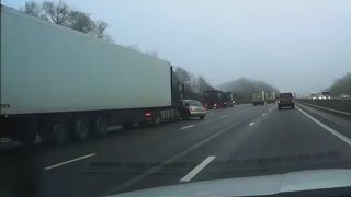 Britains worst car crashes caught on camera [upl. by Walston]