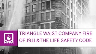 Triangle Shirtwaist Company Fire of 1911 and the Life Safety Code [upl. by Annoyt]