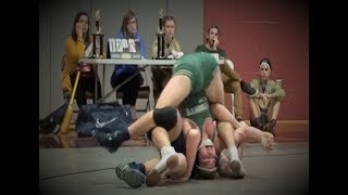 AWESOME SPLADLE  Wrestler Punches Aaron in the Face [upl. by Farland]