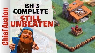 UNDEFEATED BH3 BUILDER HALL 3 BUILDER BASE WITH ALL BUILDINGS  Clash of Clans [upl. by Libbi256]