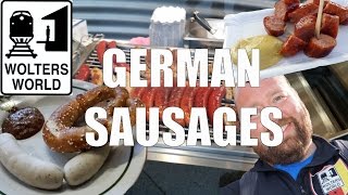 The Best Wurst in Germany  German Sausages Explained [upl. by Oynotna]