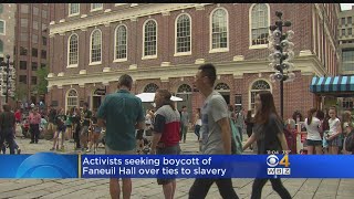 Group Calls For BlackLed Boycott Of Faneuil Hall Over Name [upl. by Oria]