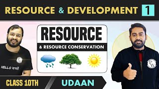 Resource and Development 01  Resource  Classification of Resource  Resource Conversation  NCERT [upl. by Graubert880]