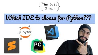 3 Which IDE to use for Python  VS Code  PyCharm  Jupyter  Sublime  Python Tutorials Hindi [upl. by Tanaka231]