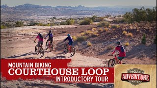 Mountain Biking Moabs Courthouse Loop Trail [upl. by Manton]