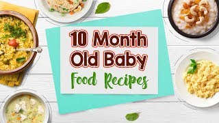 10 Month Old Baby Food Recipes [upl. by Othe284]