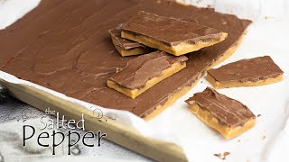 Easy Homemade Toffee in 15 minutes [upl. by Elga]