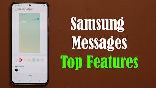 Top 3 Features for Samsung Messages App on your Galaxy S20 Note 10 S10 etc [upl. by Isidore]