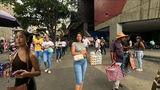 🇻🇪 Walking Tour Downtown Caracas Venezuela [upl. by Atirrehs889]