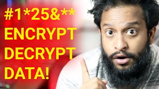 how to ENCRYPT amp DECRYPT your data using Kali Linux [upl. by Alikat]