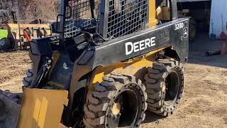 John Deere 320D review and walk around 325 [upl. by Nolyaj795]