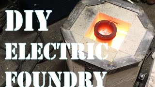 How to Make an Electric Foundry For Metal Casting  Part 1 [upl. by Bertrand]