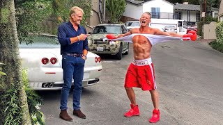 Dolph Lundgren and Ivan Drago Prank 😱 [upl. by Ehtylb194]