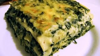 How to make Spinach Lasagne easy recipe [upl. by Calandria766]