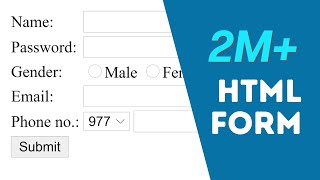 From Zero to Hero Building Your First HTML Form [upl. by Lisa]