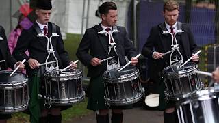 2018 Pipe Band Drumming Champions SLOT led by Stephen Creighton [upl. by Deden847]