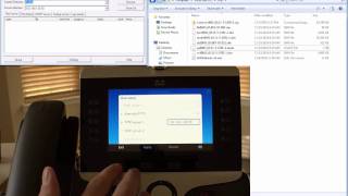 Cisco Phone Firmware Upgrade Without CUCM [upl. by Leodora]