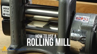 How To Use A Rolling Mill [upl. by Notgnirrab]