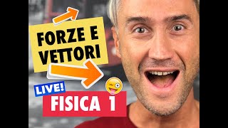 LEZIONE di FISICA vettore FORZA fisica forze forze in fisica dinamometro come funziona [upl. by Narod]