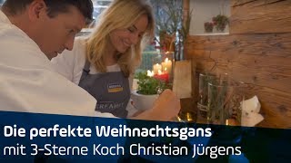 ANTENNE BAYERN  Die perfekte Weihnachtsgans  mit 3SterneKoch Christian Jürgens [upl. by Lehplar]