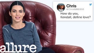 Kendall Jenner Tweets Fans on Confidence Self Care and Hair  Allure [upl. by Nairbo]