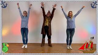 Wellermann Tanz  Volker Rosin  Die Tanzanleitung  Choreo  Wellerman Kids Cover [upl. by Yekciv]