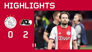 Highlights Ajax  AZ  Eredivisie [upl. by Analah]